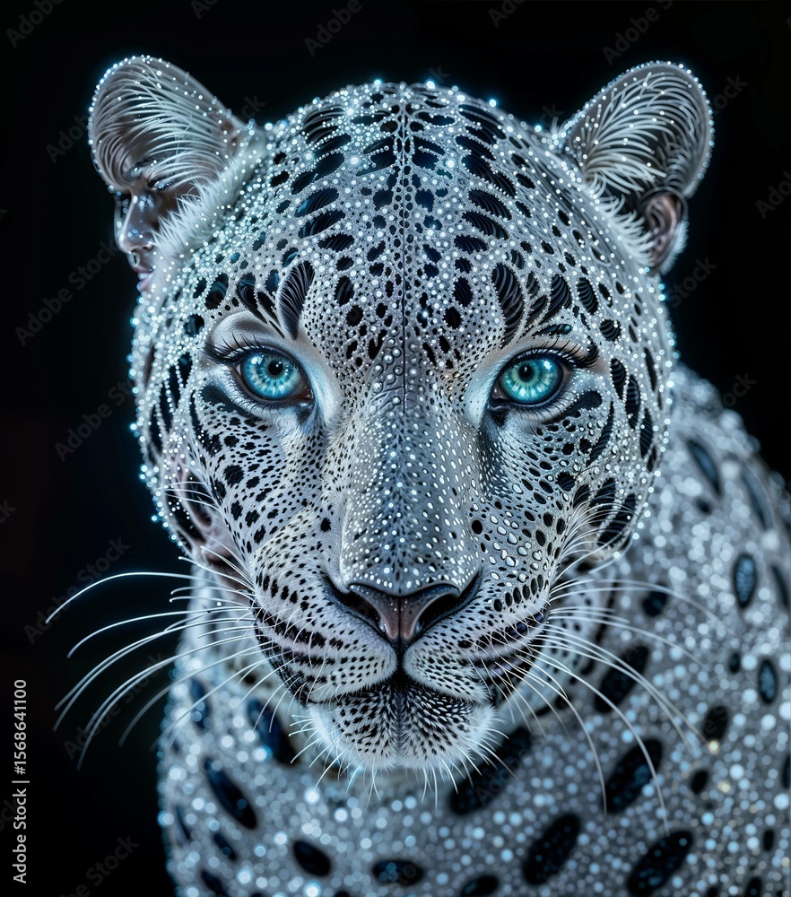 Obraz premium white bengal tiger