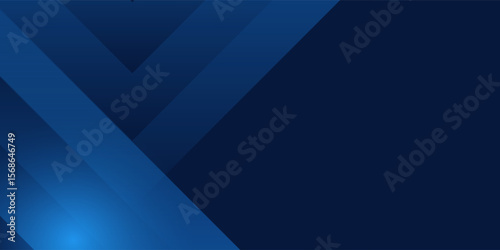 Black dark navy blue silver abstract pattern background. Geometric shape. Line triangle angle fold polygon diamond 3D simple abstract