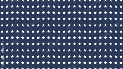 Classic navy blue vector background with crisp white stars. Perfect for patriotic, nautical, or timeless designs.