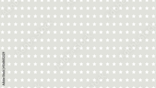 Soft light gray vector pattern featuring solid white stars. Ideal for baby, wedding, or gentle themed projects.