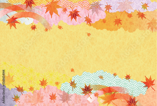 紅葉　もみじ　秋　背景	