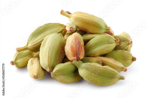 Wallpaper Mural Cardamom cut out against a white backdrop with clear focus throughout Torontodigital.ca