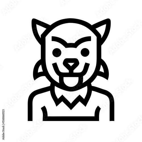 Fotografie Halloween werewolves  icon