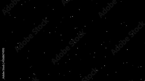 Night starry skies with twinkling stars motion background, Night starry sky with glow white twinkling stars moving motion background. 
 star glow fields flying in galaxy space star burst light. 