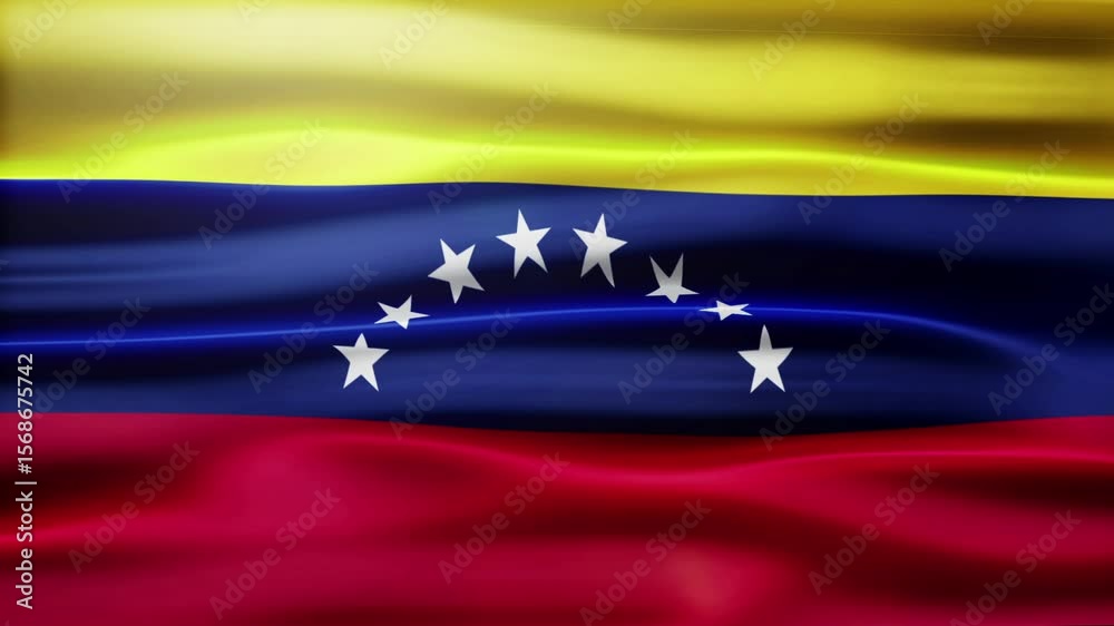 Venezuela flag loop