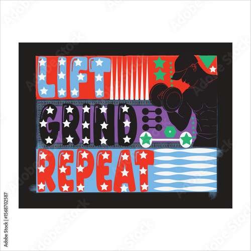 TYPOGRAPHY T-shirt design,it is very social and motivational t-shirt ,about fitness and body builder