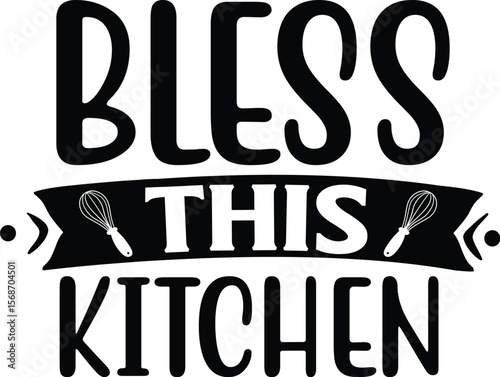 Bless This Kitchen SVG