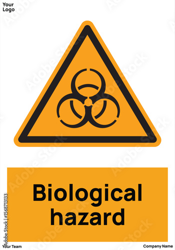 sign Biological hazard