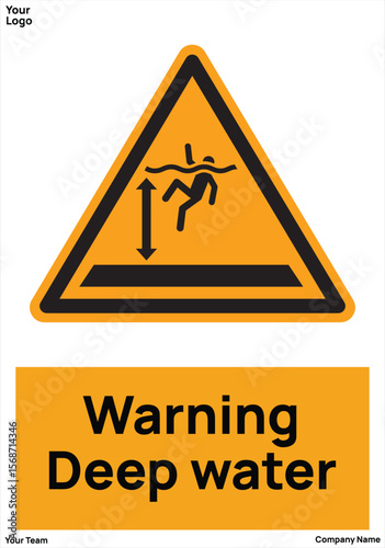 sign deep water
