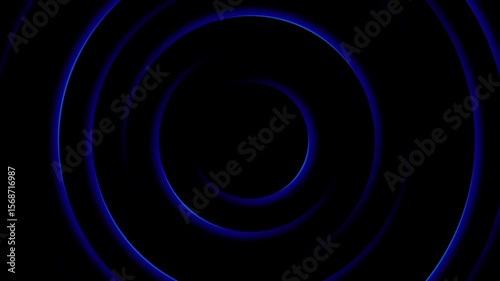 abstract background with circle wave line animation futuristic technology illustration