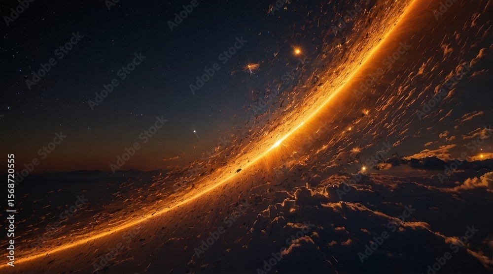 Obraz premium the sun and the moon