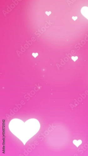 Animation of colour, shapes and movement concept digitally generated video