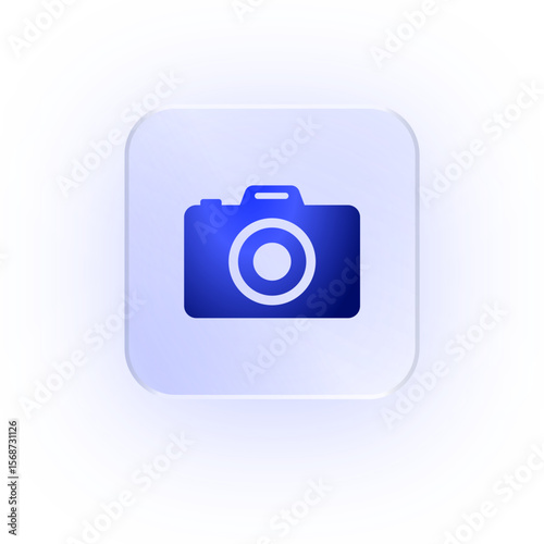 Glassmorphism Icon Camera Photography Icon Photography Icon Soft Shadow Glassmorphic Photo Icon Snapshot Icon Dslr Icon Video Camera Icon Photo Lens Icon Shutter Icon Image Capture Icon