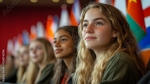 Youthful Attendees at International Conference
