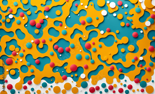 abstract organic texture wi...