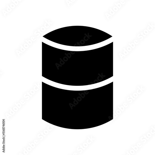 barrel glyph icon