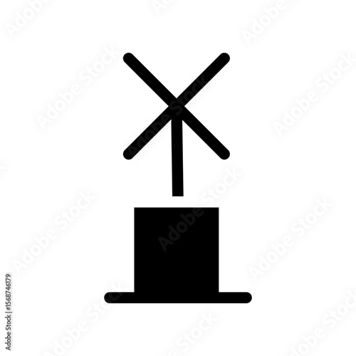 windmill glyph icon