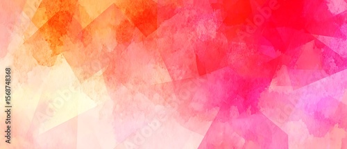 Abstract watercolor design with blended colors.