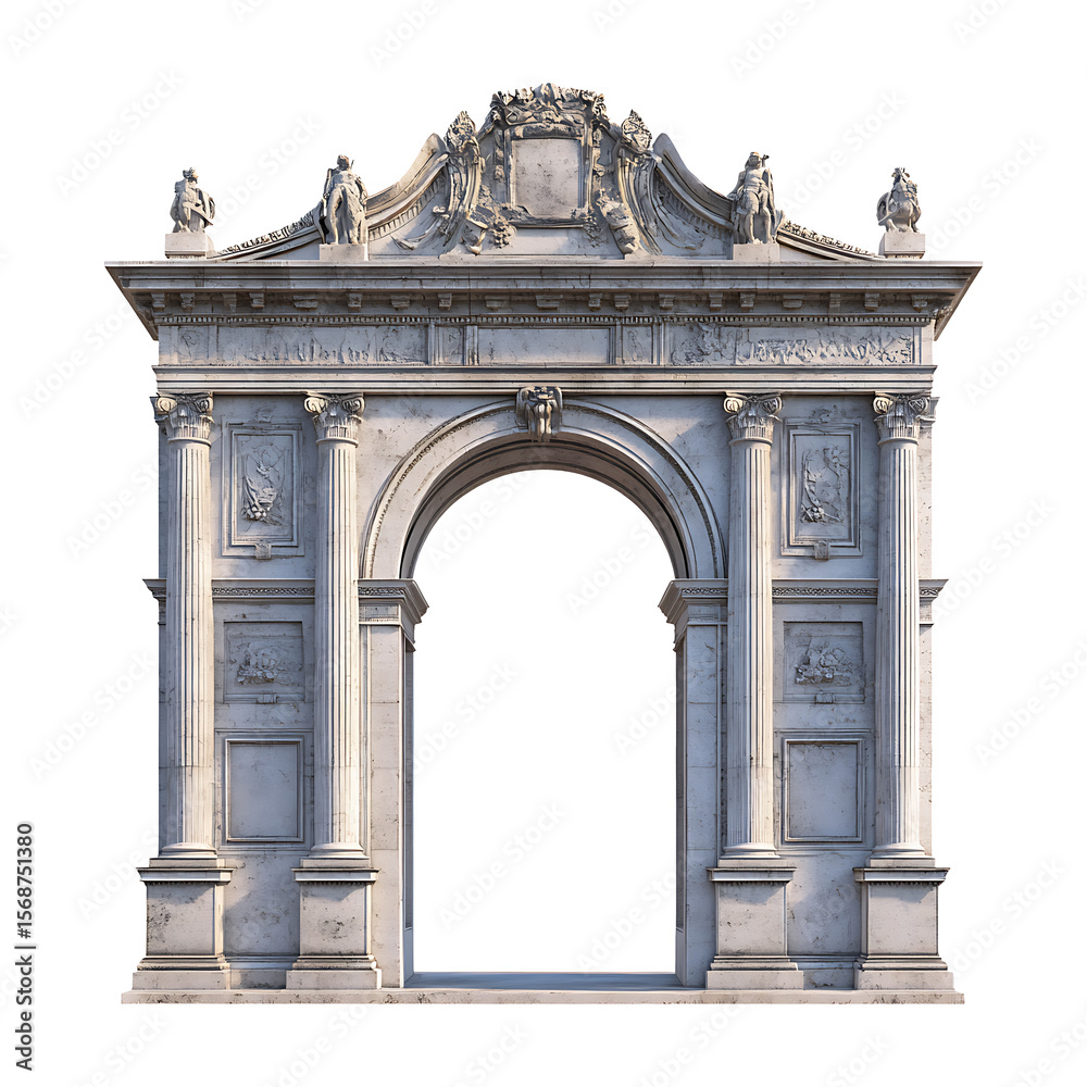 Obraz premium Triumphal arch high quality realistic image