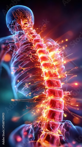 Burning spinal column