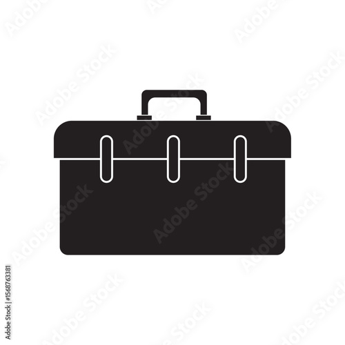 tool box flat icon vector