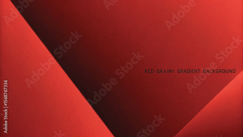Red metallic and white striped pattern on a curled paper sheet with a blank corner for your business design template