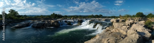 Waterfall adventure nature hdr 360 degrees view