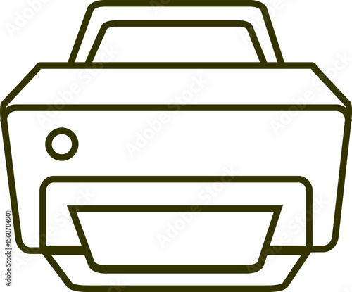 Outline Printer Icon