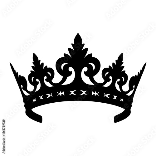 royal crown vector illustration