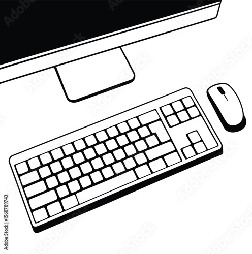 keyboard and mouse