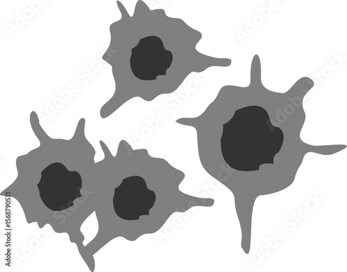 Bullet Hole Vector