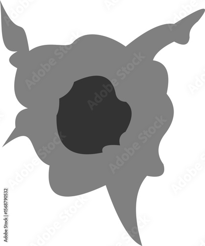 Bullet Hole Vector