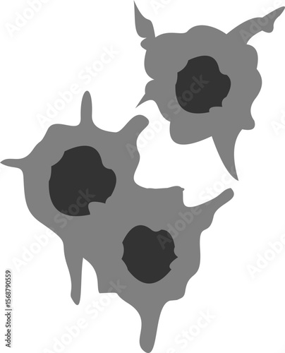 Bullet Hole Vector