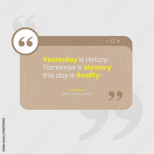 Bubble testimonial banner, quote, infographic. Social media post template designs for quotes. Empty speech bubbles, quote bubbles and text box