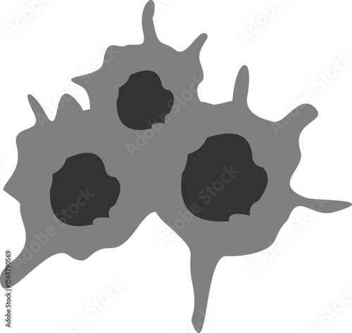 Bullet Hole Vector