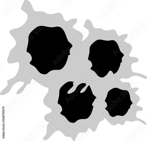 Bullet Hole Vector
