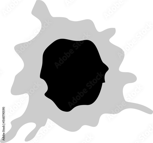 Bullet Hole Vector