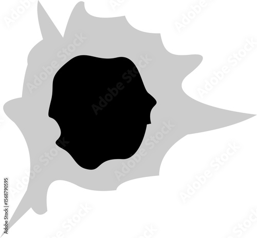 Bullet Hole Vector