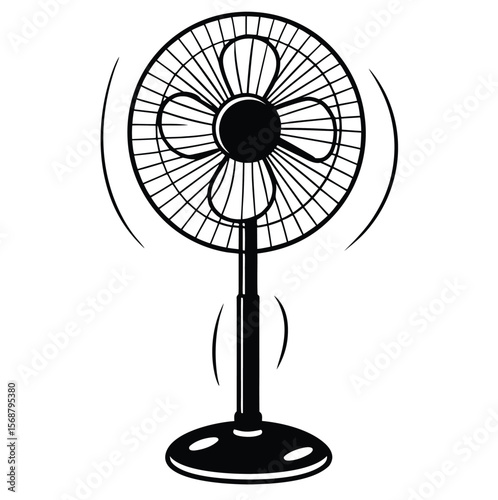 vintage style fan