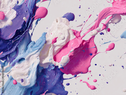 abstract watercolor background. Generative AI