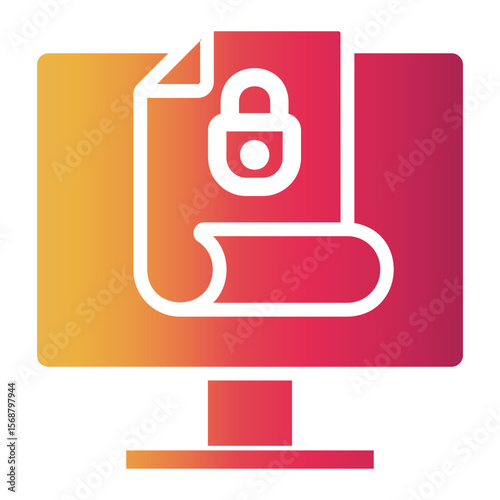 report Gradient icon