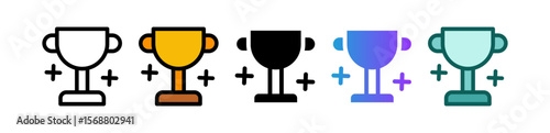 Trophy multiple icon