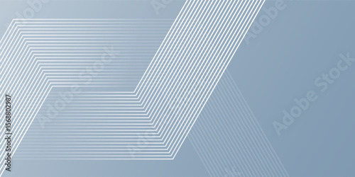 White abstract background with dynamic wavy hexagon texture. suitable for wallpaper, poster, banner simple