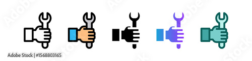 Service multiple icon