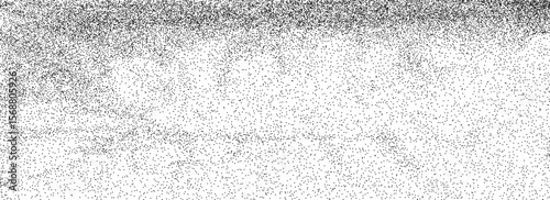 Abstract sandy grain texture. Stippled grit noise background. Distressed dust particles overlay. Grunge dotted sand backdrop. Grange specks, speckles, granules print wallpaper. Vector dot work texture