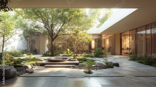 Open elegance through architectural simplicity