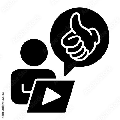 feedback Solid icon