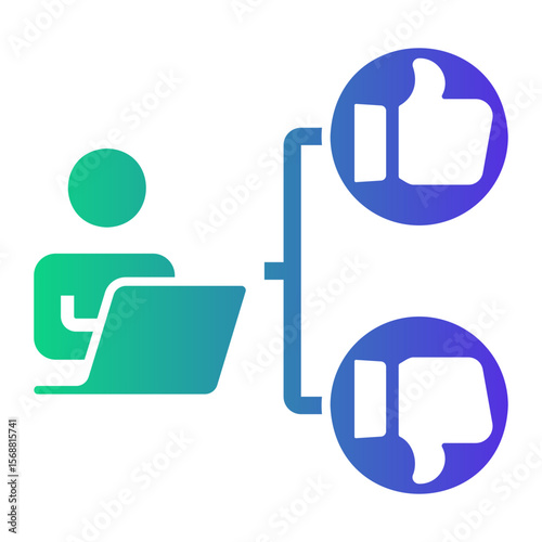 feedback Gradient icon