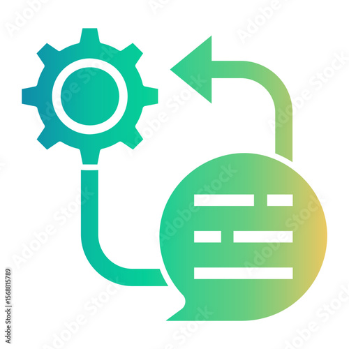 feedback Gradient icon