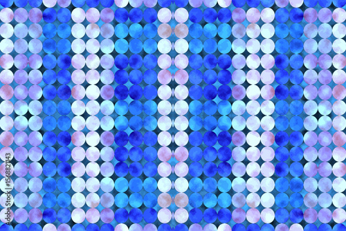 abstract blue background with circles